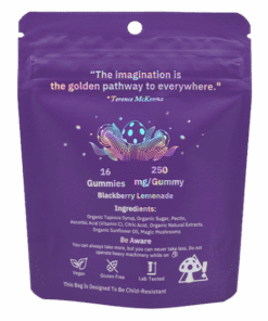 MycroChips Organic Magic Gummies – Blackberry Lemonade back