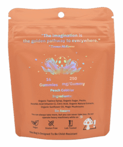 MycroChips Organic Magic Gummies – Peach Cobbler Back
