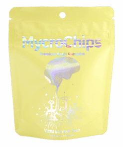 MycroChips Organic Magic Gummies – Yuzu Lemon Tech Front