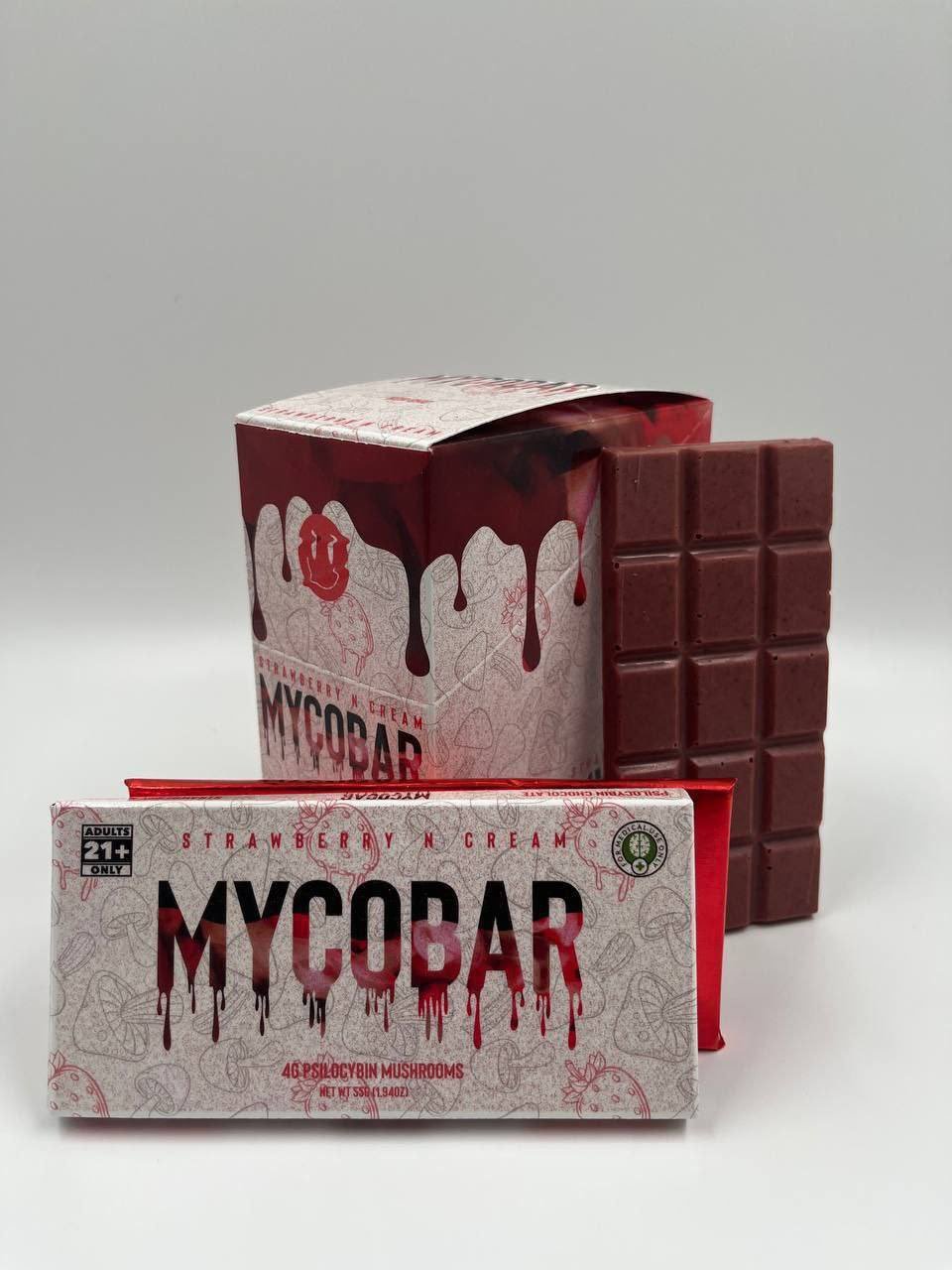 Buy Mycobar Strawberries and Cream Chocolate